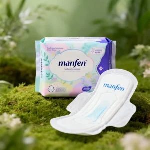 Super Absorbent Feminine Sanitary Pads with Non Woven Fabric Material Soft Cotton Top Sheet Pantyliners