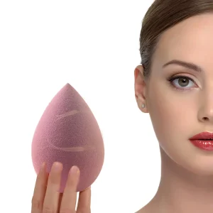 Super Big Facial Latex Free Washable Makeup Sponge with Customized Shape Logo Color for Dry Wet Use Model SP AM011