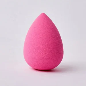 Super Soft Free Sample Large Teardrop Pink Pointed Makeup Sponge Egg Beauty Latex Free Custom Makeup Blender Sponge