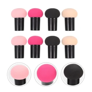 Super Soft Makeup Sponge Handle Design Case Latex Free High Quality Blending BB Cream Beauty Egg Liquid Foundation