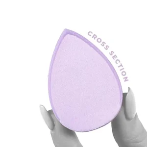 Super Soft Silicone Infused Latex Free Zero Absorb Beauty Sponge for Cosmetic Make Up