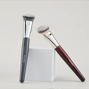 Supplier Angled Foundation Makeup Brush Customizable Logo Single Makeup Brush