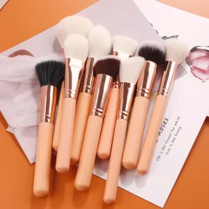 Supply 28Pcs Complete Makeup Brushes Set Orange Synthetic Hair for Face Foundation Eyeshadow Concealer