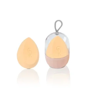 Sweet Rose 12 Pcs Display Box Makeup Sponge Set Embossed Logo Beauty Sponge Portable Foundation Blending Applicator