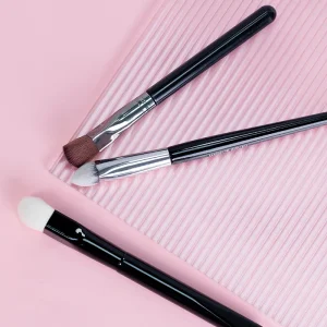 Synthetic Hair Single Makeup Brushes for Face Flat Round Styles for Contour Foundation Concealer Blush Application