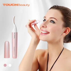 TOUCHBeauty Usb Rechargeable Portable Electric Heat Eye Lash Curler Heated Automatic Eyelash Curler for Long Lasting Curls