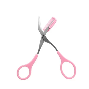 Tamax MP020 Eyebrow Trimmer Scissors with Comb for Women Commercial & Home Use Makeup Tool