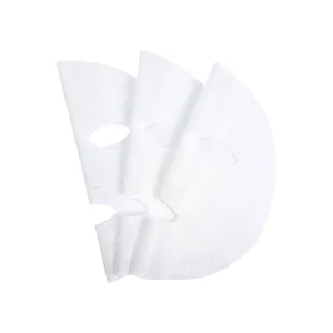 Tencel Facial Mask Sheet White Color Soft Transparency Nonwoven Blank Empty Facial Mask Sheet
