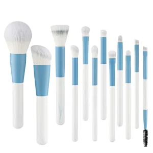 The New pink Makeup Brush Set ABS Professional 12pcs Makeup Brush Set