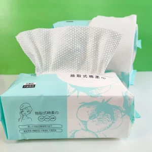Tissue Paper Facial Spa Makeup Remover Wet and Dry Towels Luxury Non Woven Fabric Cotton Bath Disposable Face Towel