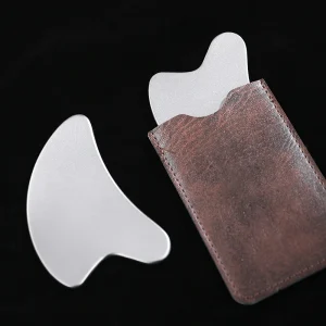 Titanium Gua Sha Muscle Scraper Scar Tissue Physical Therapy Muscle Scraping Guasha Scraper IASTM Skin Scraping Massage Tool