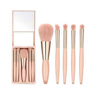 Travel Makeup Brush Set Travel Make up Brushes Sets Mini Eye Shadow Kits Small Size Eyeshadow case Eyes Makeup Brushed