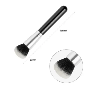 Trending Luxury High-Density Seamless Synthetic Single Makeup Liquid Foundation Brush Custom Red Concealer Professional Face