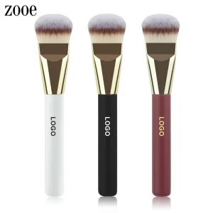 Trending Single Private Label Professional Makeup Brushes Fondation Esthetician Facial Brushes