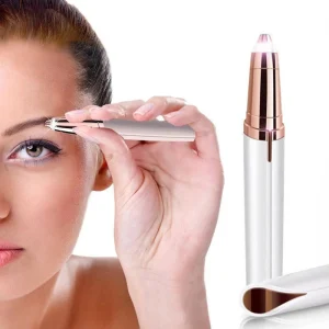 USB Charging Electric Eyebrow Trimmer Makeup Painless Eye Brow Epilator Shaver Razors Facial Hair Remover Women Depilator