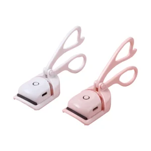 USB Heated Eyelash Curler Electric Eye Lashes Curler with Heating Feature