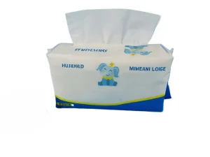 Ultra Soft Eco friendly Cotton Dry Wipes Skin-Friendly Lint-Free Facial Towels for Home Use Daily Cleansing & Makeup Removal