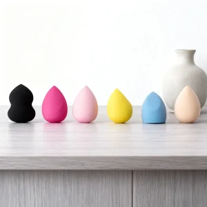 Ultra Soft Makeup Blending Sponge Customizable Color Shape Beauty Puff for Seamless Natural Looking Makeup Application