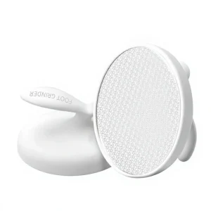Ultra-clear Glass Oval Foot Grinder Rubbing Board Callus Removal Trimming Scraping Waterproof Exfoliating Pedicure Plastic