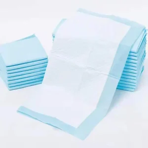 Unscented Quilted Disposable Puppy Nursing Pad Absorbent Underpad Similar to Toilet Tissue