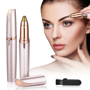 Usb Eyebrow Trimmer Rechargeable Eye Brow Epilator Painless Razor Facial Hair Remover Electric Eyebrow Trimmer Pen for Women