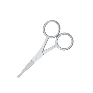 VW MS 024 Straight Blade Eyebrow Manicure Scissors Stainless Steel Cuticle Nose Scissors 9cm Length