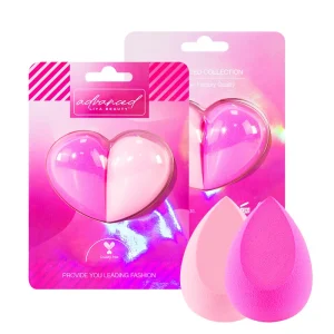 Vegan Beauty Cosmetic Powder Puff Non Latex Foundation Makeup Sponge Blender Waterdrop Blender Sponge Box