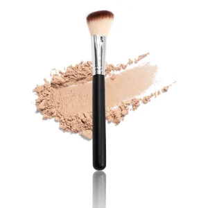 Vegan Friendly Single Black Smudge Makeup Brush Blush Contouring Powders Makeup Brush