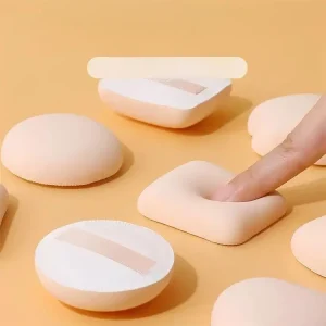 WELLFLYER POPU 575 Super Soft Marshmallow Cosmetic Puff Beauty Makeup Sponges Blender Latex Free for Foundation Powder