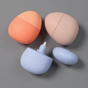 WOGU Liquid Foundation Sunscreen Facial Mask Bottle 30ml 40ml HDPE Hand Cream Bottles Skincare Cleanser Cosmetic Packaging