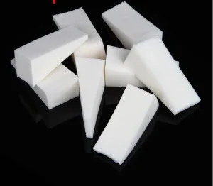 Wedge Makeup Sponge White Latex SBR Makeup Wedges Sponge Disposable Triangle Wedge Foundation Make up Makeup Sponges