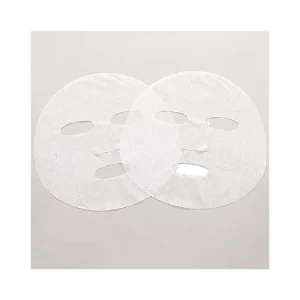 White Bamboo Fiber Facial Mask Sheet Plant Based Face Mask Paper