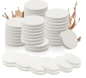 White Open Pore Breathable PU Ultra Fine Pore Sponge Puff Cushion Compact Cosmetic Sponge Sheet Household Use DF Y0050