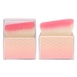 Women Single Private Label Luxury Vegan Travel Custom Logo High Quality Retractable Professional Face Makeup Brush