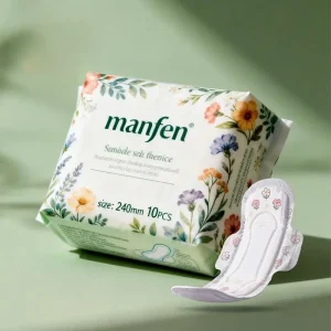 Women’s Cotton Sanitary Napkins Menstrual Pads Customized OEM Bulk Ladies Service