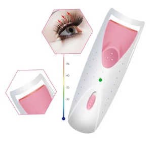 Women’s Electric Heated Automatic Eyelash Curler with Long Lasting Perm Clip