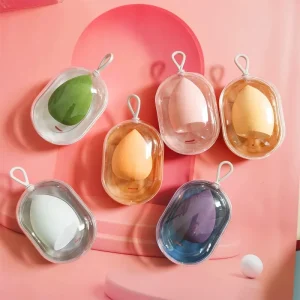 Women’s Latex Free Makeup Sponge Set Washable Cute Style Facial Makeup Puff Beauty Products