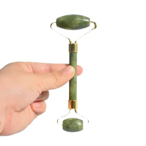 Xiuyan Green Jade Roller Gua Sha Tools Set Facial Massager Eye Guasha Rodillo De Jade Stone for Face