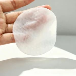 Y200 120Gsm Pearl Pattern Cotton Toner Pads for Face Eco-Friendly Korean Skin Care Makeup Remover Pads Private Label