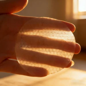 Y467 Collagen Ice Gel Salicylic Acid Colored Fan Bingbing Wet Compress Plant Transparent Fiber Disposable 3 Layer Cotton Pad