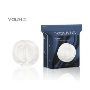 YOUHA Factory Disposable Breast Pads 120 Pcs Ultra Thin Soft Breastfeeding Nursing Pad Leakproof Individual Packaging