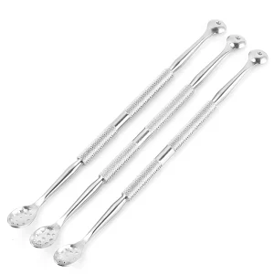 Yangjiang Manufacturer Acne Needle Blackhead Scraping Acne Squeezing Tool Squeezing Rod Nail Steel Push
