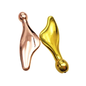 Zinc Alloy Facial Dolphin Ball Roller Massager Metal Gua Sha Board Scraper Beauty Skincare Guasha Tools for Face Lifting Spoon