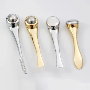 Zinc Alloy Metal Mask Spoon Spatula Eye Cream Applicator Wand Stick Massager Tool for Facial Reduce Puffiness