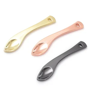 for Facial Cosmetic Face Mask Eye Cream Metal Makeup Spatula Metallic Mini Spoon Beauty Scoop