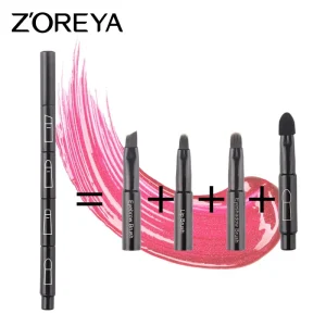 zoreya 4 IN 1 Makeup Brush Black Single eyeshadow eyeshader make up makeup brush